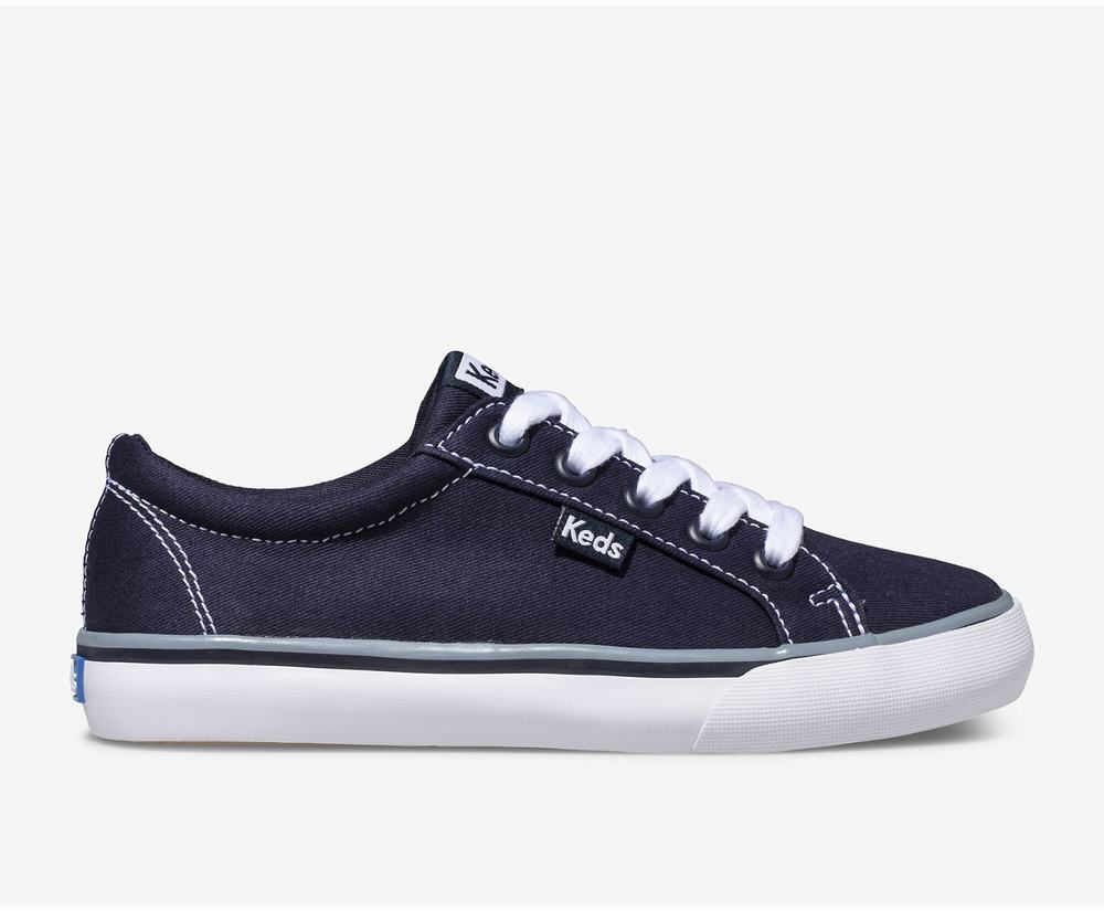 Boy Keds Jump Kick Canvas Shoes Navy 3986527YT - South Africa